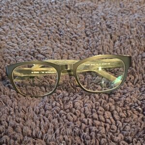 Chic Black  Frames With Wood Glasses